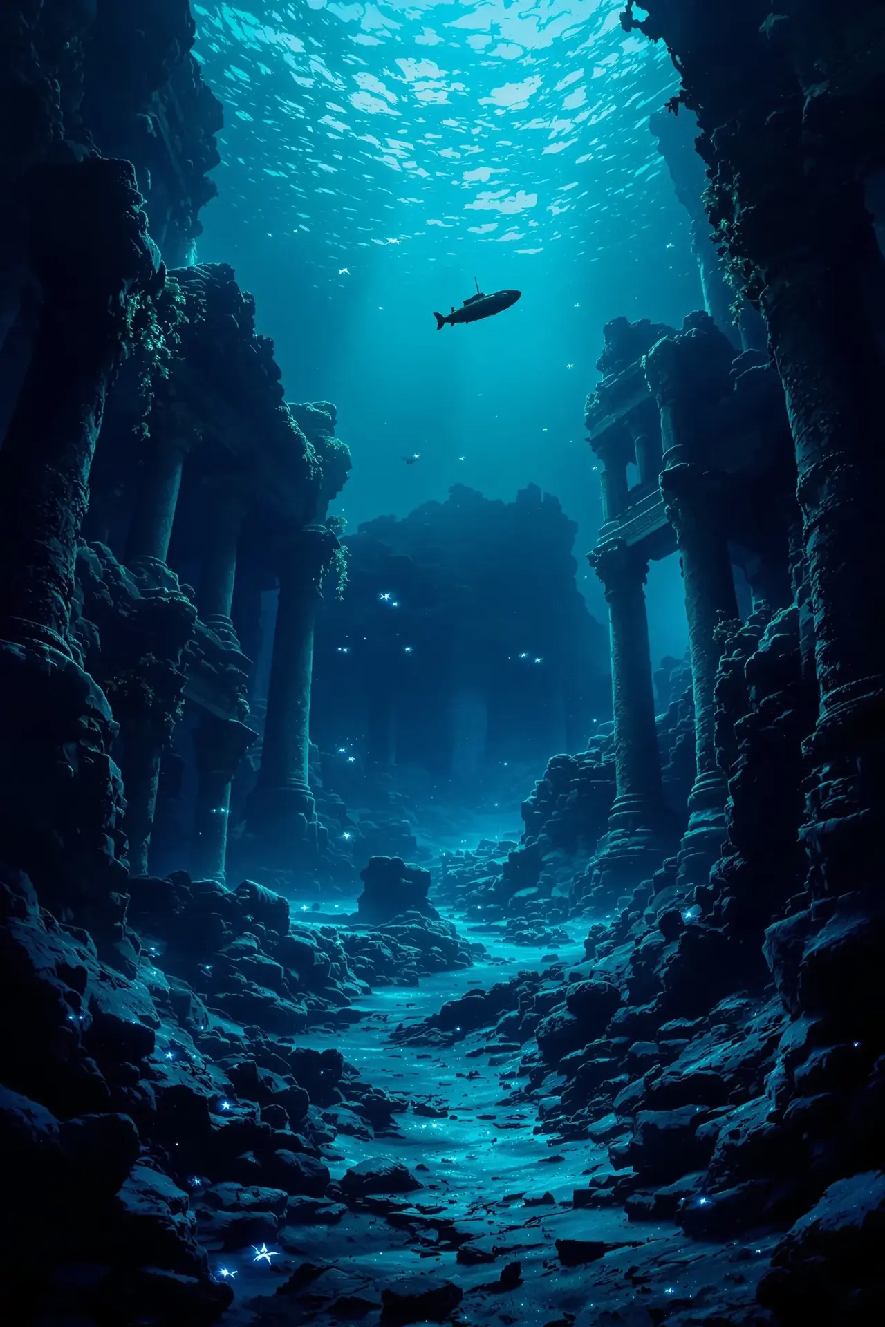 深海迷踪 电影海报 - 大师兄影视